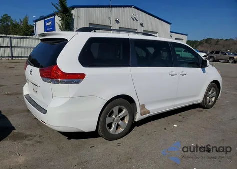 2011 Toyota Sienna Le 8-Passenger из США, поврежденный, VIN 5TDKK3DC1BS047630